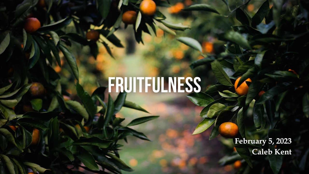 Fruitfulness