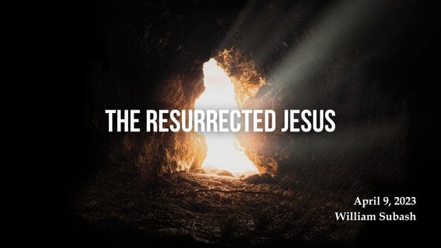 The Resurrected Jesus